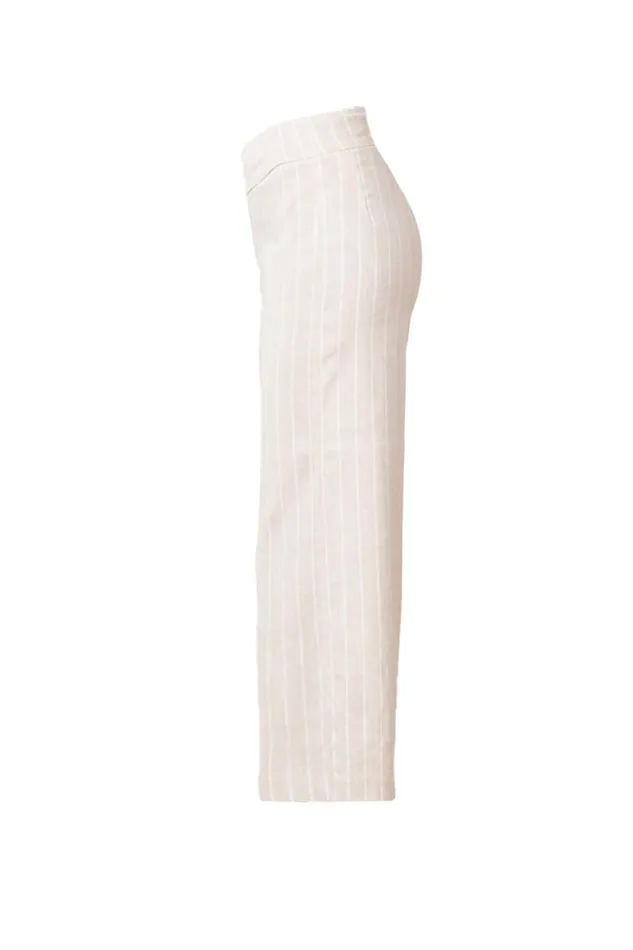 Avenue Montaigne ALEX Linen Beige Glimmer Women Pants Avenue Montaigne ALEX Linen Beige Glimmer Women Pants