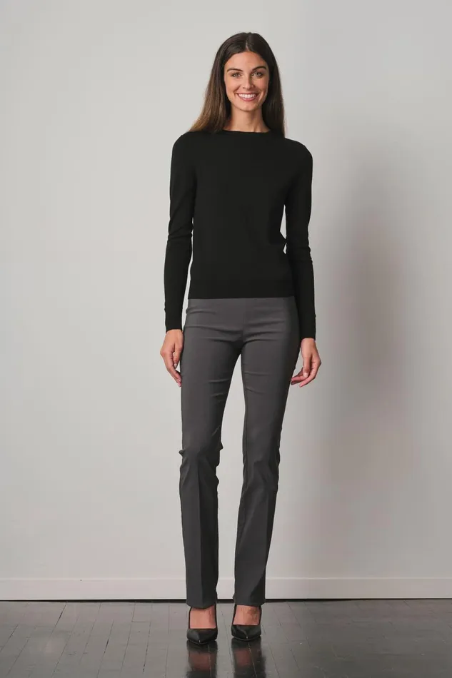 Avenue Montaigne BECCA Signature Grey Women Pants