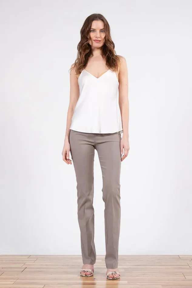 Avenue Montaigne BECCA Signature Stone Women Pants