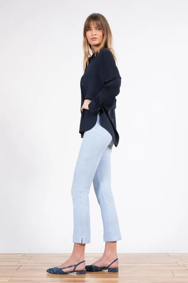 Avenue Montaigne BRIGITTE Boucle Sky Women Pants Avenue Montaigne BRIGITTE Boucle Sky Women Pants