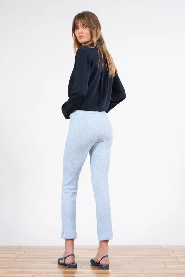 Avenue Montaigne BRIGITTE Boucle Sky Women Pants Avenue Montaigne BRIGITTE Boucle Sky Women Pants