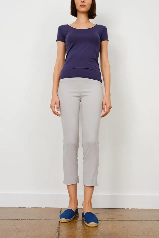 Avenue Montaigne BRIGITTE Signature Silver Women Pants
