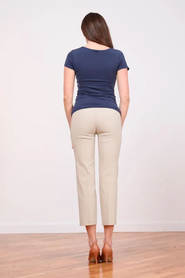 Avenue Montaigne EDITH Signature Beige Women Pants Avenue Montaigne EDITH Signature Beige Women Pants