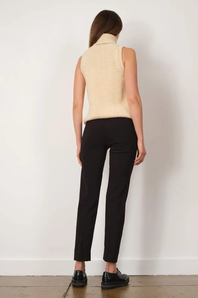 Avenue Montaigne FRANCO Signature Black Women Pants Avenue Montaigne FRANCO Signature Black Women Pants