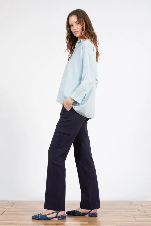 Avenue Montaigne KOOL Signature Navy Women Pants Avenue Montaigne KOOL Signature Navy Women Pants