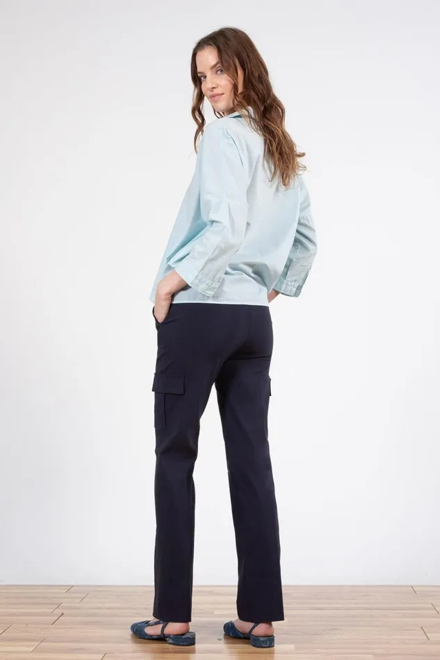 Avenue Montaigne KOOL Signature Navy Women Pants Avenue Montaigne KOOL Signature Navy Women Pants