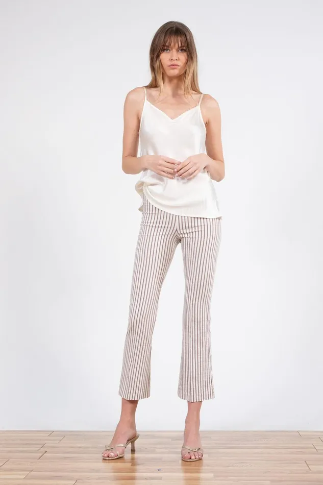 Avenue Montaigne LEO Bistro Cognac Women Pants