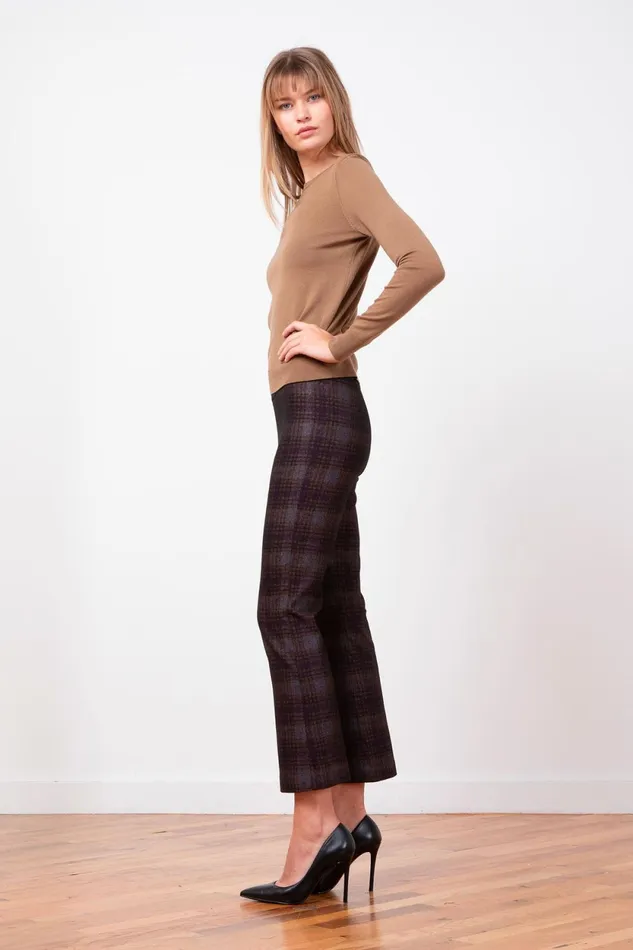 Avenue Montaigne LEO Flannel Absolut Women Pants Avenue Montaigne LEO Flannel Absolut Women Pants