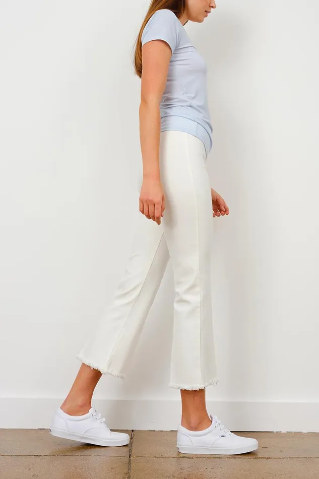 Avenue Montaigne LEO OffWhite Denim Women Pants Avenue Montaigne LEO OffWhite Denim Women Pants