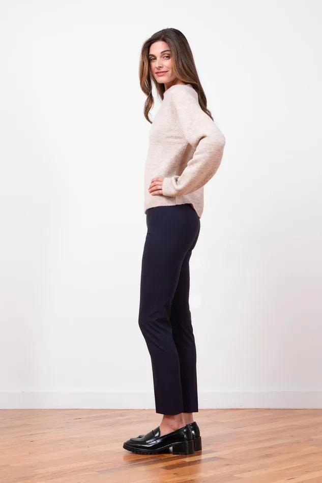 Avenue Montaigne LILI Signature Navy Women Pants Avenue Montaigne LILI Signature Navy Women Pants