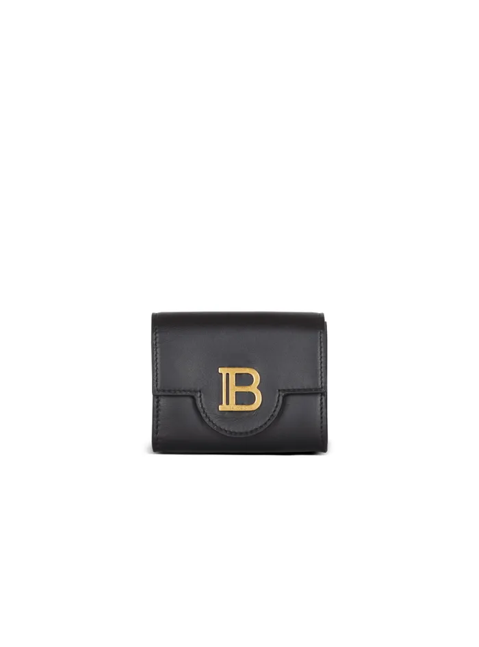 BBuzz Leather Purse Black Women Balmain Small Leather Goods