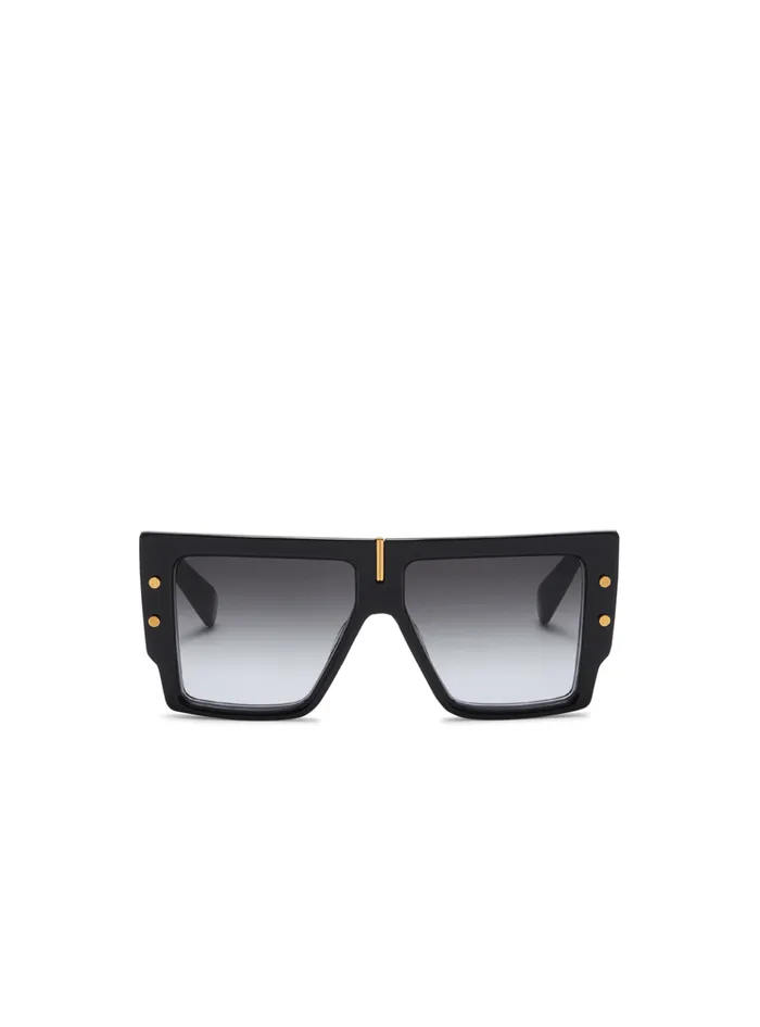 BGrand Sunglasses Gold WomenMen Balmain Eyewear
