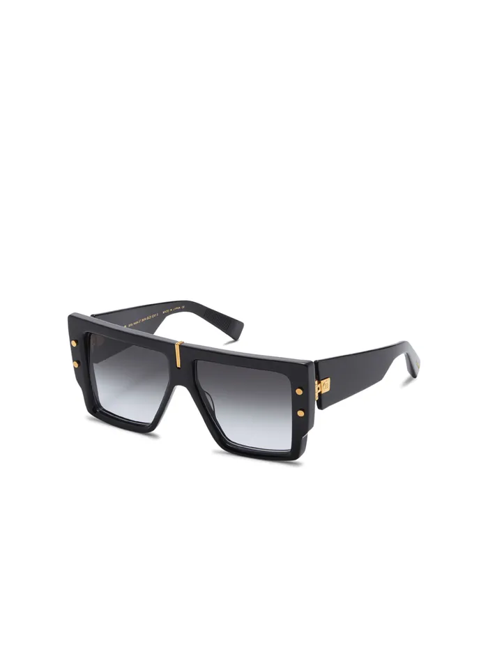 BGrand Sunglasses Gold WomenMen Balmain Eyewear