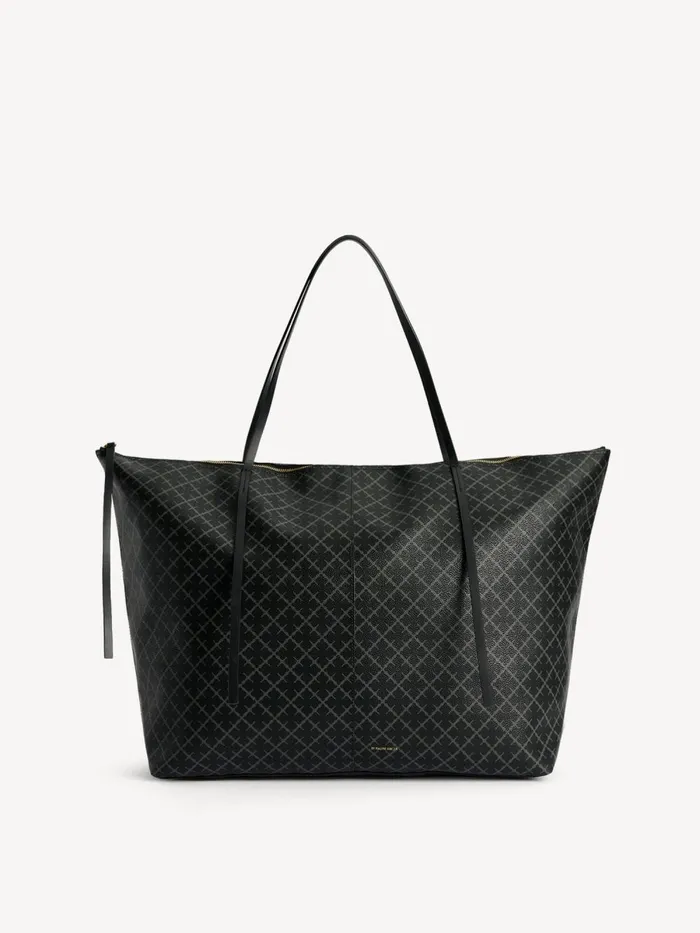 Bags Women By Malene Birger Leesa Tote Bag Charcoal