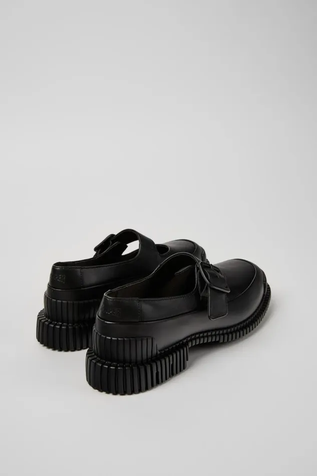 Ballerinas Women Camper Pix Black Leather Shoes Ballerinas Women Camper Pix Black Leather Shoes