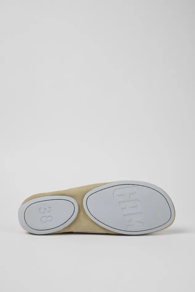 Ballerinas Women Camper Right Beige Nubuck Mary Jane Ballerinas Women Camper Right Beige Nubuck Mary Jane