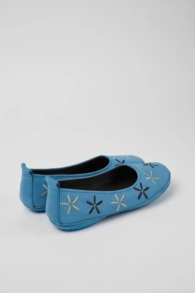 Ballerinas Women Camper Twins Blue Nubuck Ballerinas Ballerinas Women Camper Twins Blue Nubuck Ballerinas