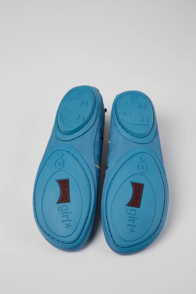 Ballerinas Women Camper Twins Blue Nubuck Ballerinas Ballerinas Women Camper Twins Blue Nubuck Ballerinas
