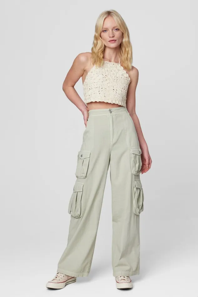 BLANK NYC Pants Franklin In Powder Puff Pant 8211 Women