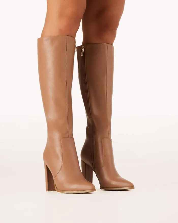 Boots Billini Knee High Boots KORS TOFFEE TEXTURE