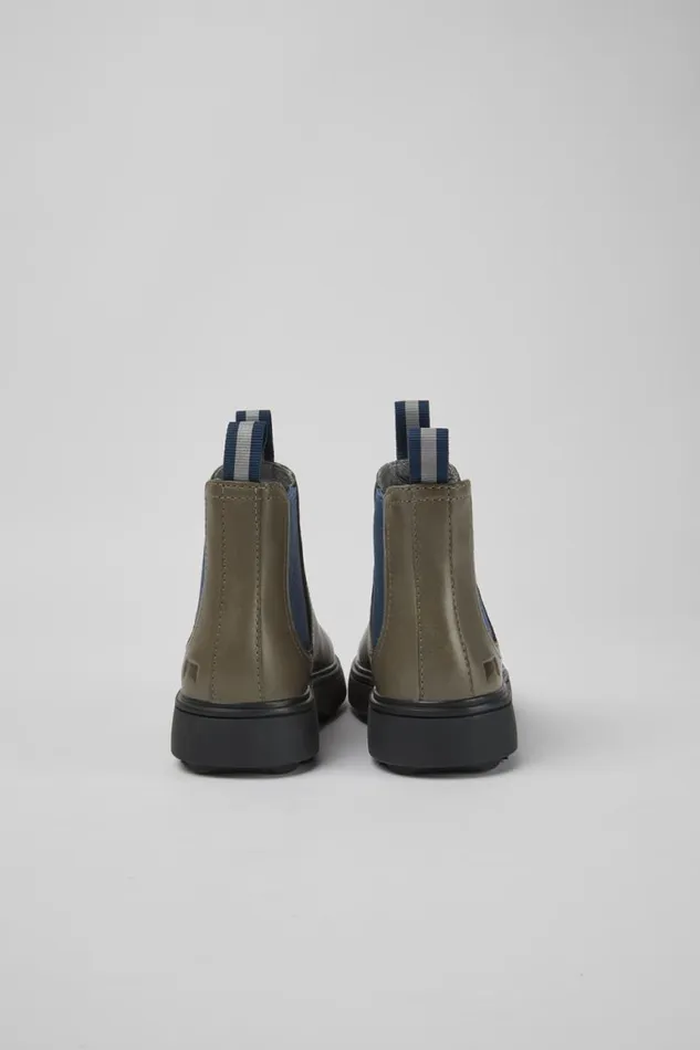 Boots Kids Camper Norte Gray And Blue Ankle Boots Boots Kids Camper Norte Gray And Blue Ankle Boots