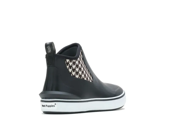 Boots Rain Sneaker Blackhoundstooth Hush Puppies Women