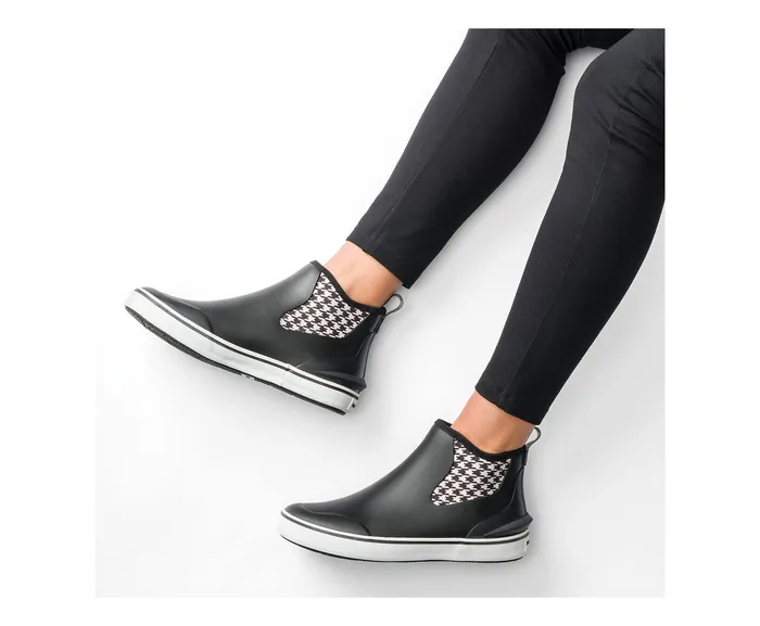 Boots Rain Sneaker Blackhoundstooth Hush Puppies Women
