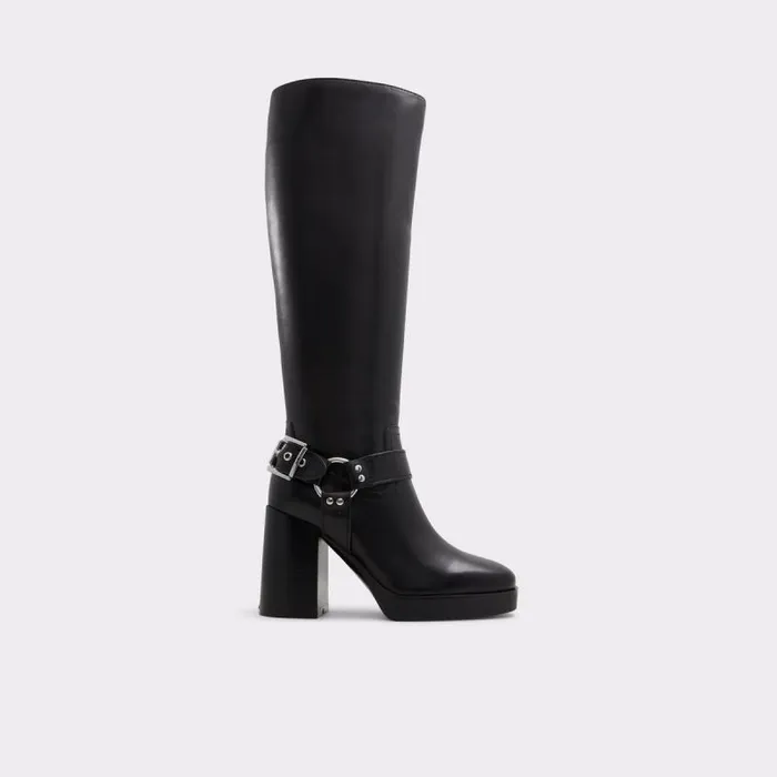 Boots Women ALDO Coyotee Motorcycle KneeHigh Boot