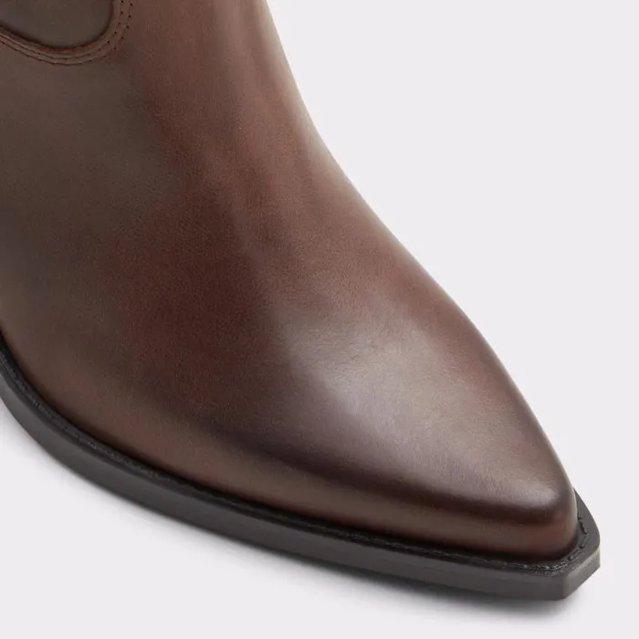 Boots Women ALDO Nevada Western KneeHigh Boot 8211 Brown