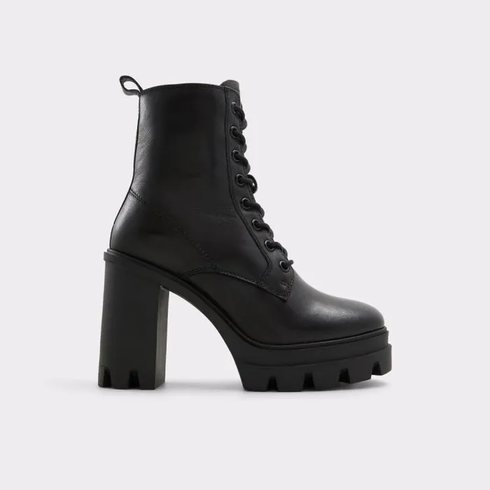 Boots Women ALDO Rebelia Combat Ankle Boot 8211 Black