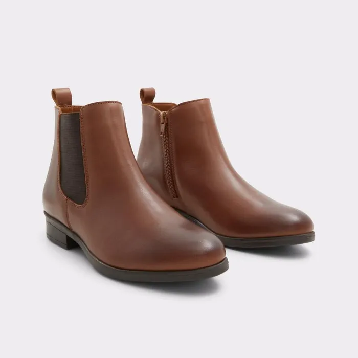 Boots Women ALDO Wicoenia Chelsea Boot 8211 Brown