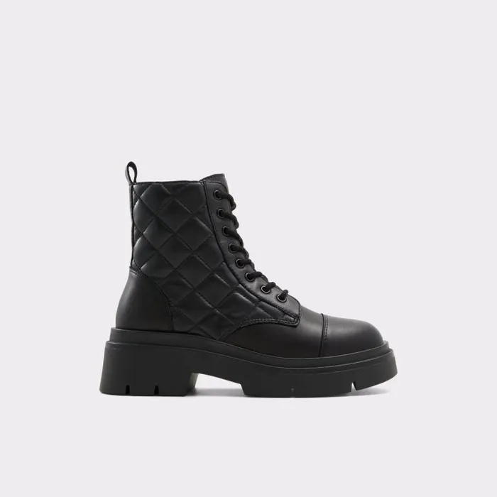 Boots Women ALDO Winterrose Combat Ankle Boot 8211 Black