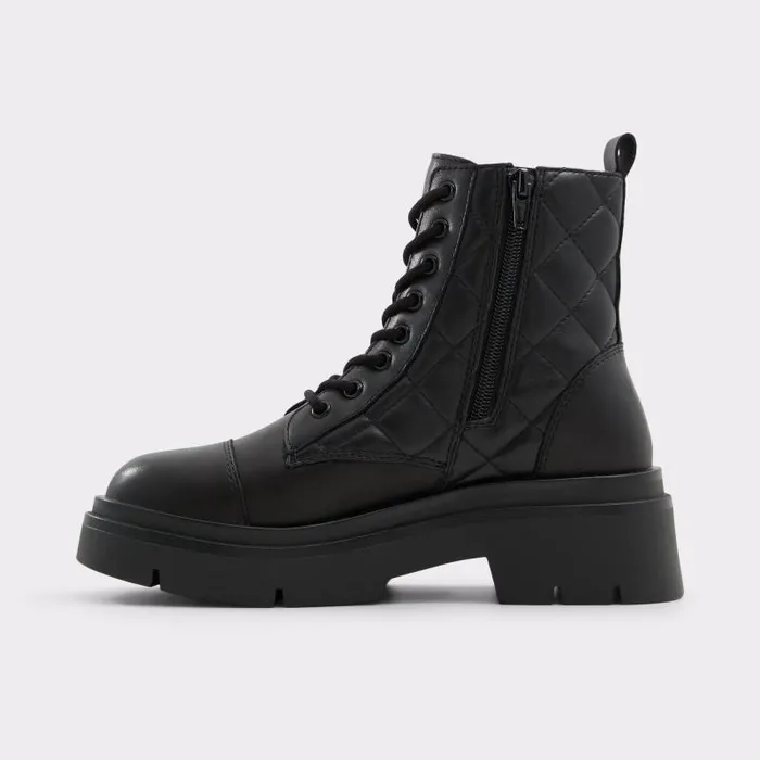 Boots Women ALDO Winterrose Combat Ankle Boot 8211 Black