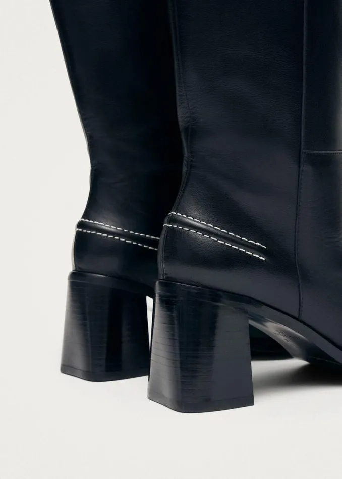Boots Women ALOHAS Brayden Black Leather Boots