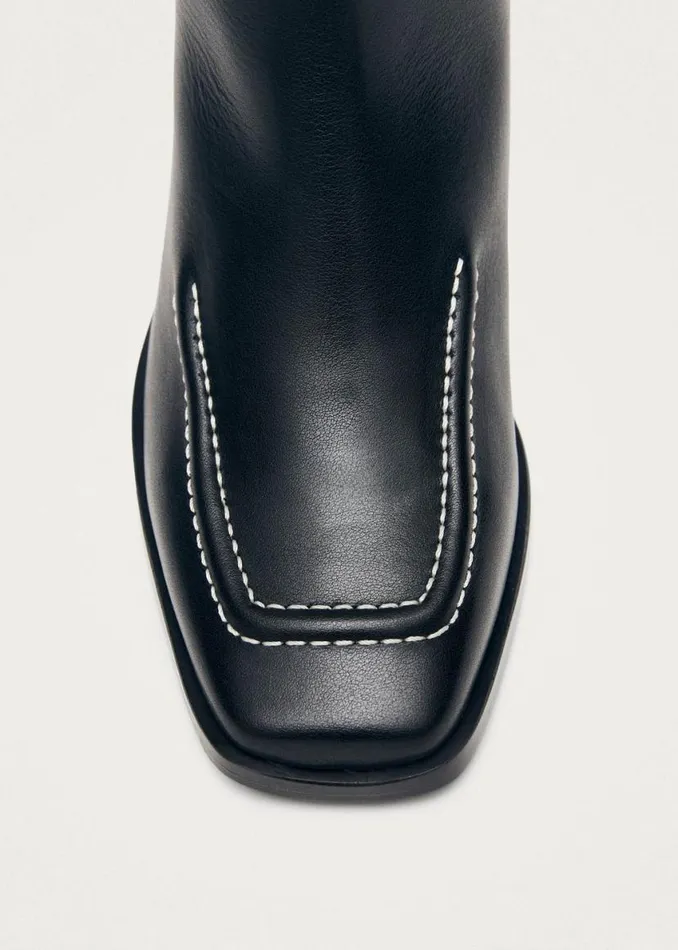 Boots Women ALOHAS Brayden Black Leather Boots