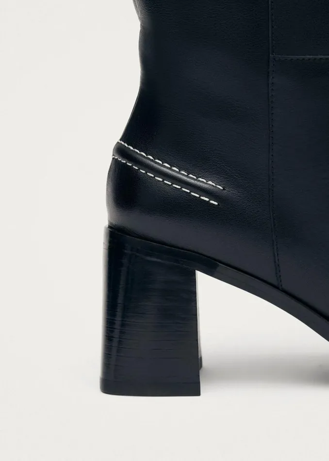 Boots Women ALOHAS Brayden Black Leather Boots