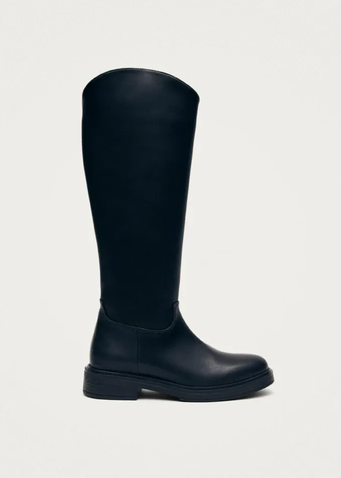Boots Women ALOHAS Carson Black Vegan Leather Boots