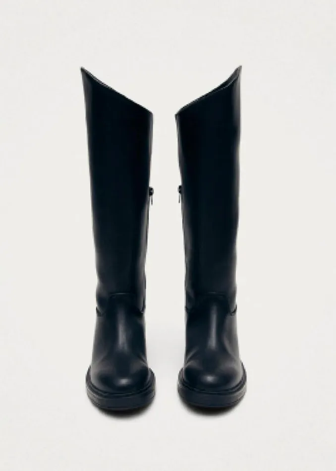 Boots Women ALOHAS Carson Black Vegan Leather Boots