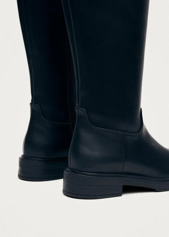 Boots Women ALOHAS Carson Black Vegan Leather Boots