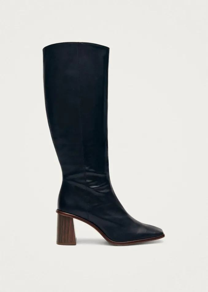 Boots Women ALOHAS East Black Leather Boots