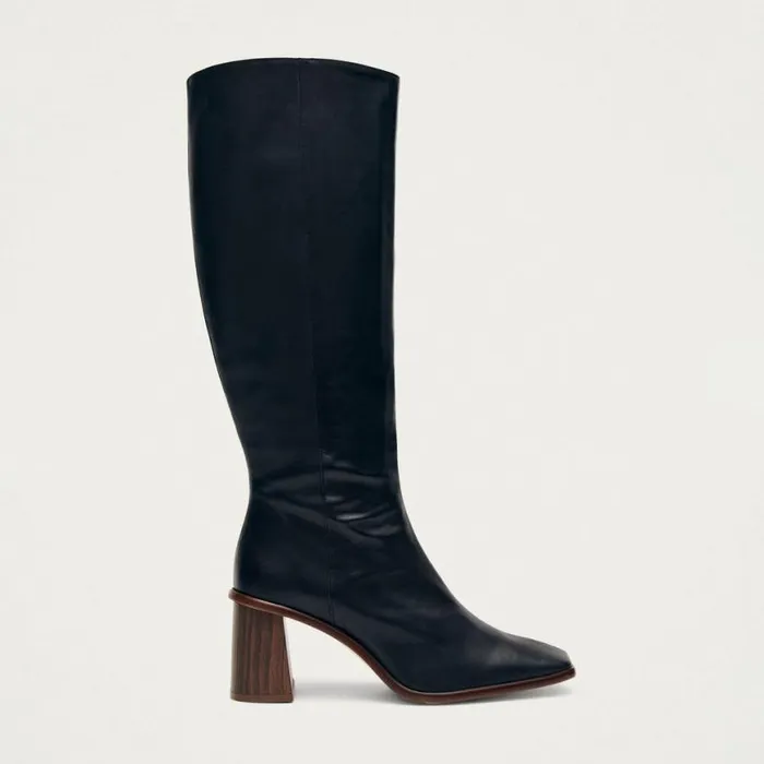 Boots Women ALOHAS East Black Leather Boots