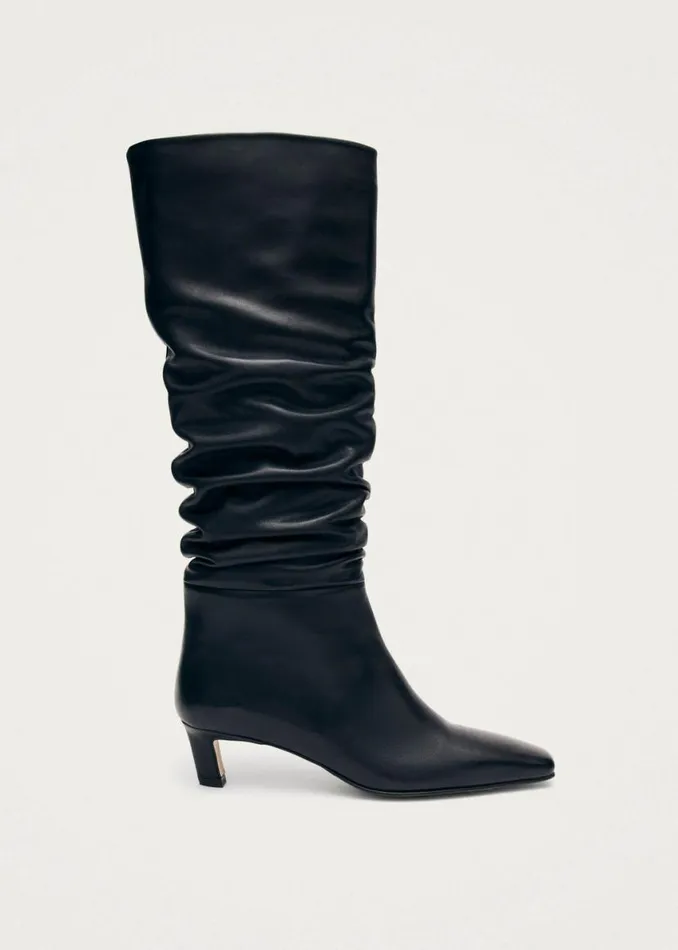Boots Women ALOHAS Kalila Black Leather Boots