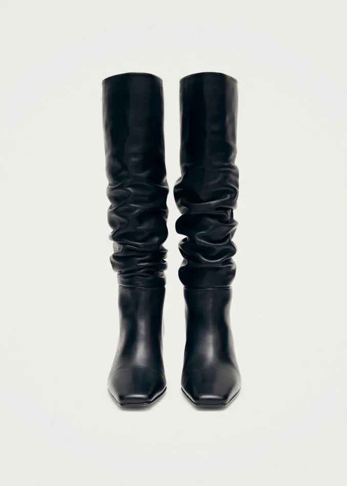 Boots Women ALOHAS Kalila Black Leather Boots