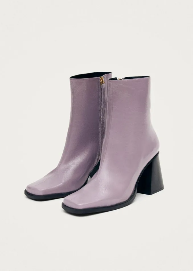 Boots Women ALOHAS South Onix Mauve Leather Boots