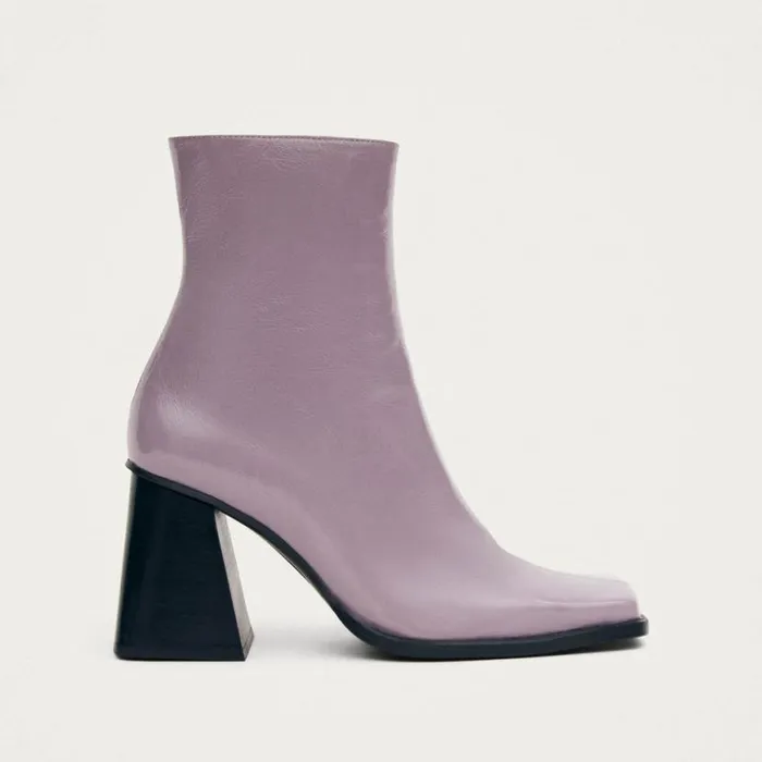 Boots Women ALOHAS South Onix Mauve Leather Boots