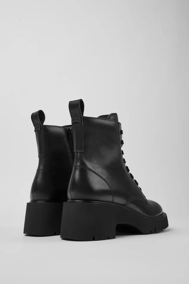 Boots Women Camper Milah Black Laceup Boots Boots Women Camper Milah Black Laceup Boots