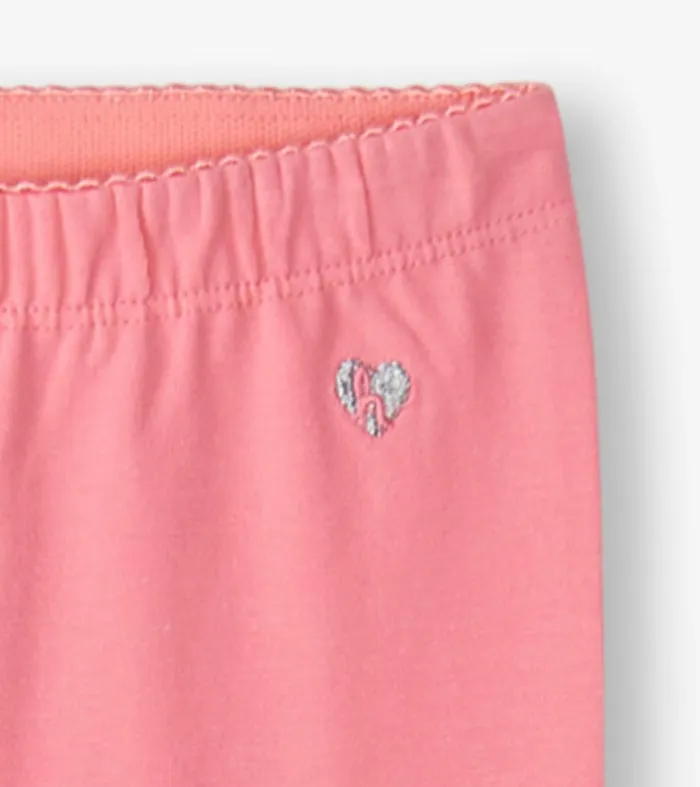 Bottoms Baby and Toddler Hatley Baby and Toddler Girls Geranium Leggings
