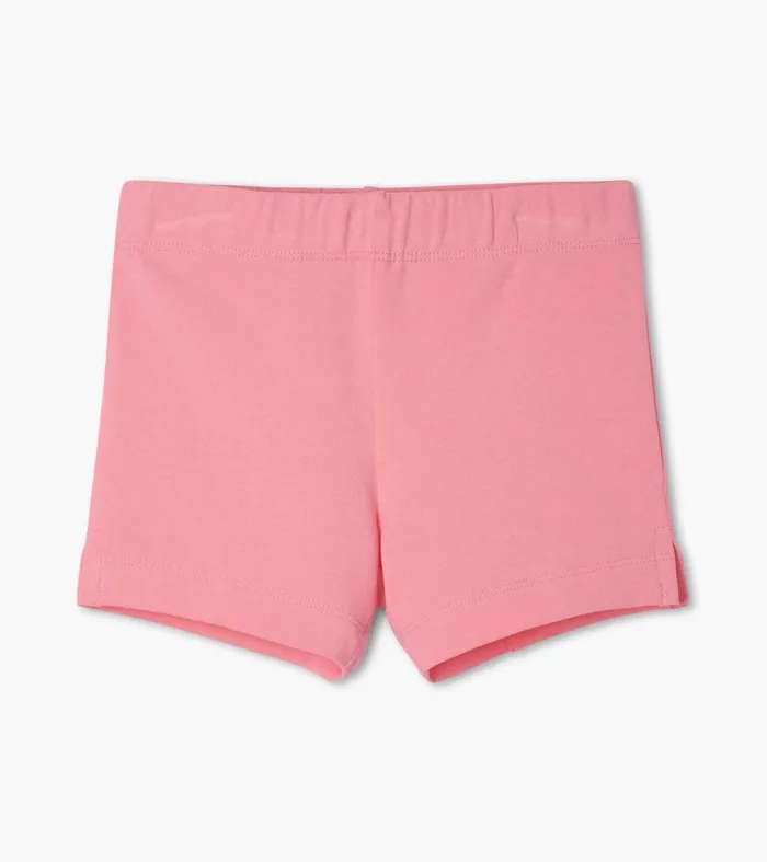 Bottoms Girls Hatley Girls Light Pink Bicycle Shorts Bike Shorts