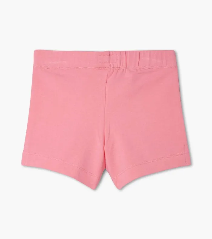 Bottoms Girls Hatley Girls Light Pink Bicycle Shorts Bike Shorts