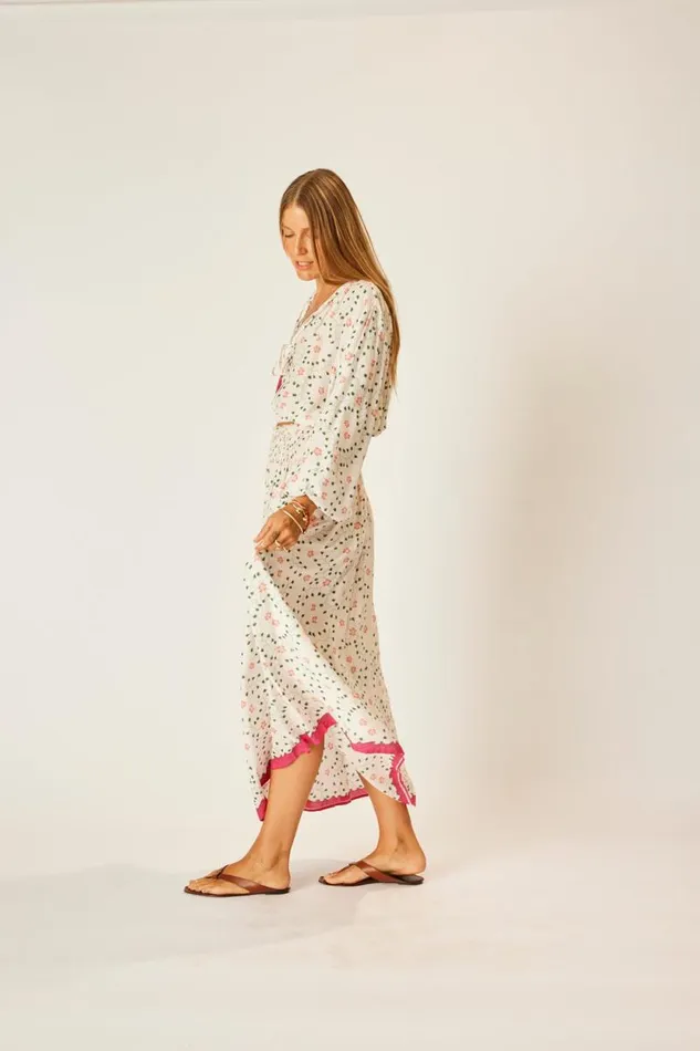 Bottoms Shop Natalie Martin BELLA SKIRT Pinwheel Cotton